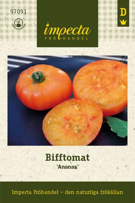 Begränsat antal Solanum lycopersicum Ananas, Bifftomat Ananas