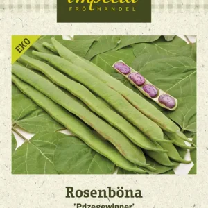 Phaseolus coccineus Prijswinner, Rosenböna Prijswinner, Ekologisk Populärt val