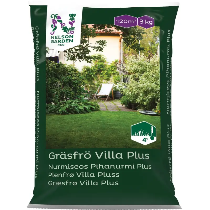 Gräsfrö, Villa Plus, 3 kg Köp online