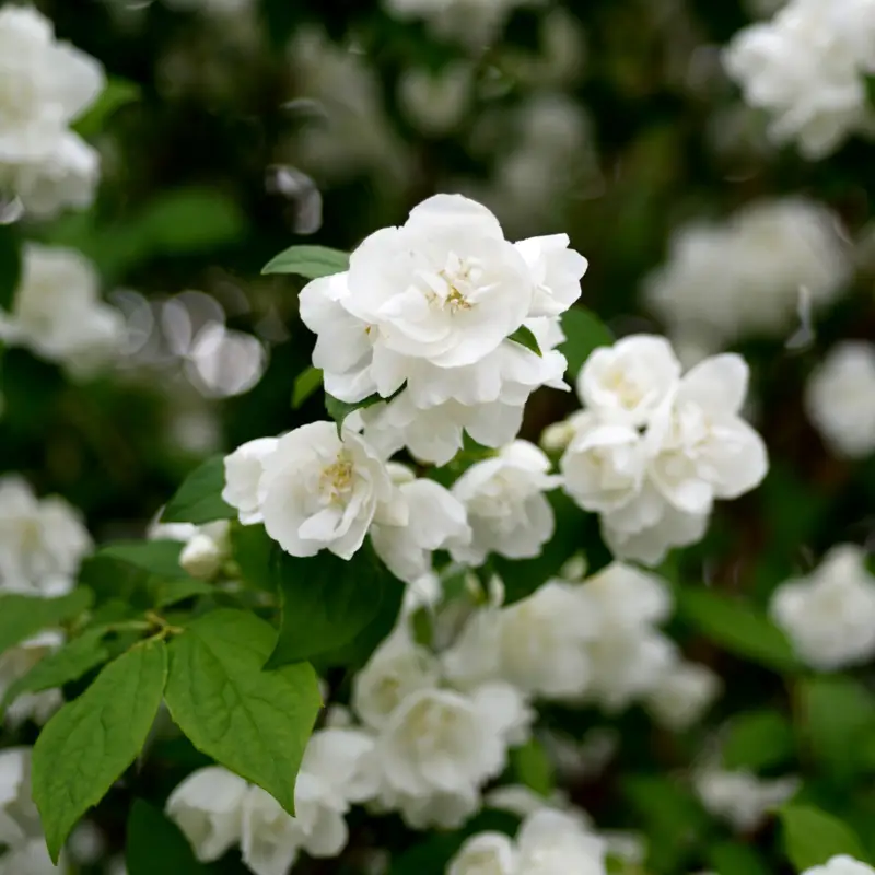 Philadelphus x viriginalis Virginal, Kameliaschersmin Populärt val