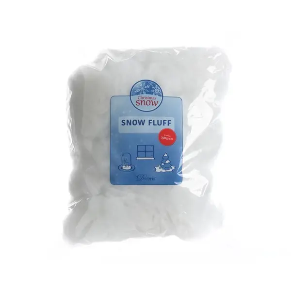 Billig Snö Fluff Vit 200gram