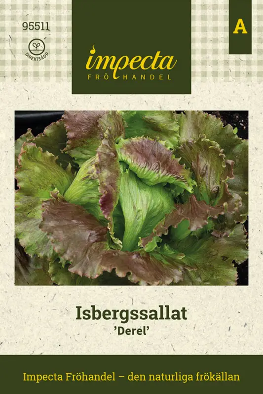 Lactuca sativa Derel, Sallat, Huvud-, Derel Lägg i varukorgen