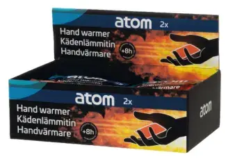 Säker betalning Termisk Handvärmare Atom