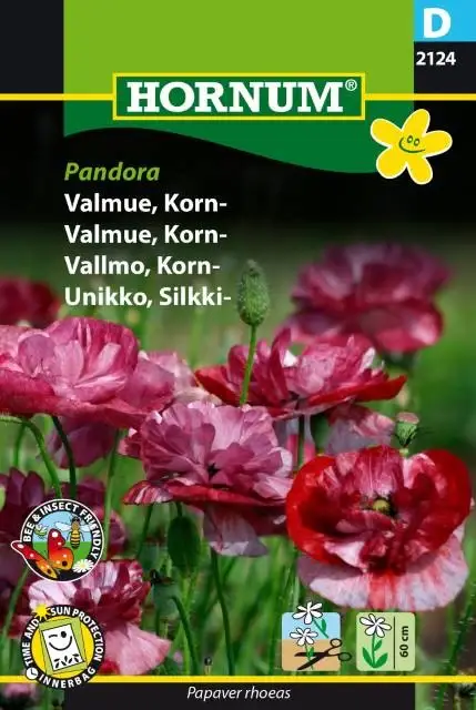 Begränsad tid Kornvallmo 'Pandora'