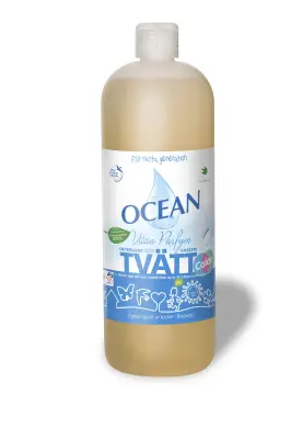 I lager Ocean Flytande Tvättmedel Oparfy 1 L