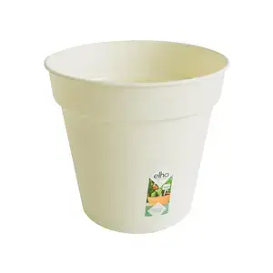 Plastkruka 27 cm, Bomullsvit Köp online