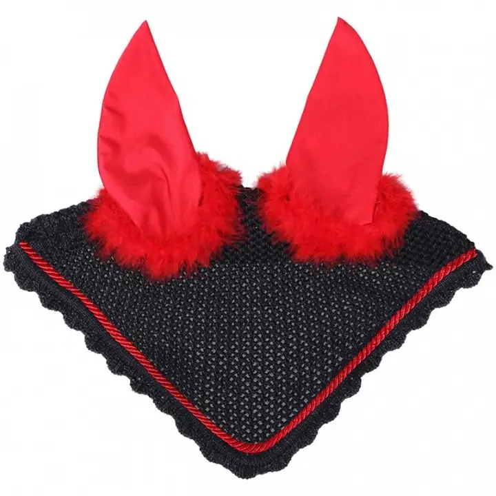 Rabatt Huva Halloween Devil Röd/Svart