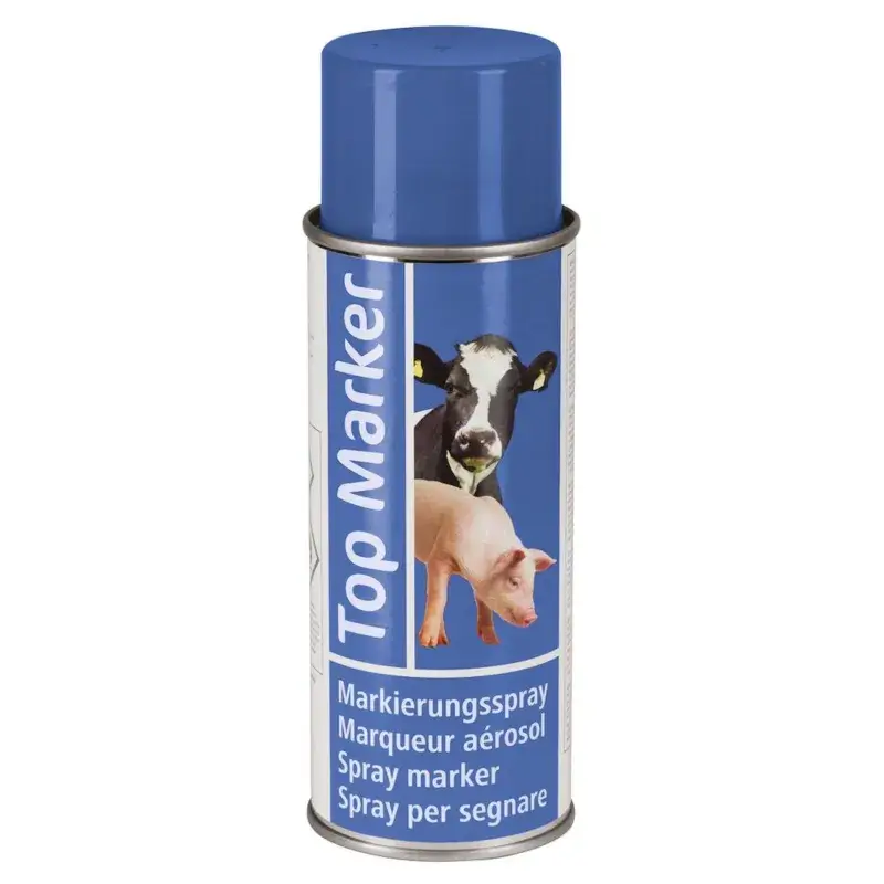 Märkspray TopMarker, blå 400ml Bästa pris
