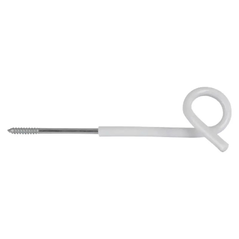 Bästa pris Distansisolator Pigtail - Rak med trägänga 25 cm 5-pack För elstängsel