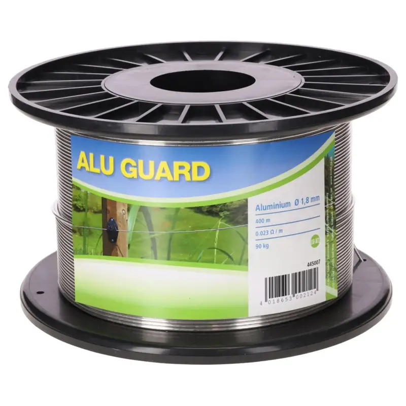 Aluminiumtråd Kerbl ALU GUARD 1,8 mm 400 meter Trygg betalning