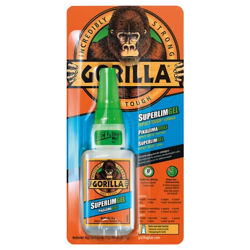 Sänkt pris Gorilla Superlim Gel 15G